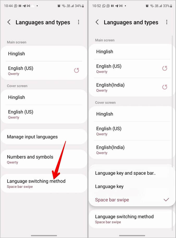 Samsung-Keyboard-Language-Switching-Method-675x912 كيفية إضافة اللغة وتغييرها وإدارتها في لوحة مفاتيح Samsung