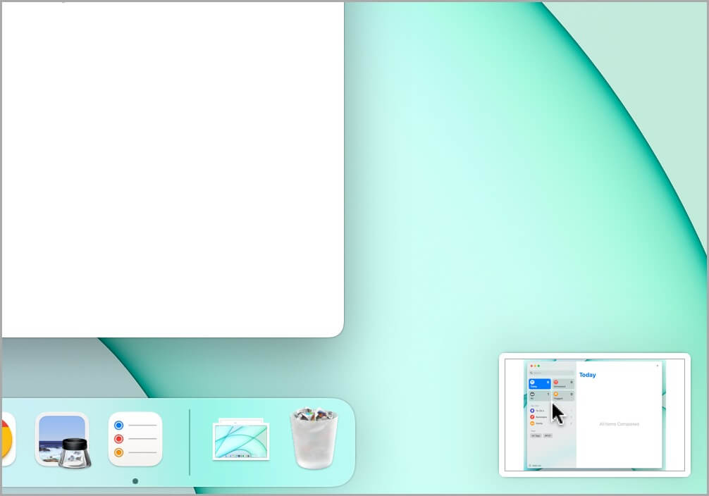 Screenshot-being-saved-on-Mac-1006x704 كيفية التقاط لقطة شاشة وإبرازها على نظام Mac