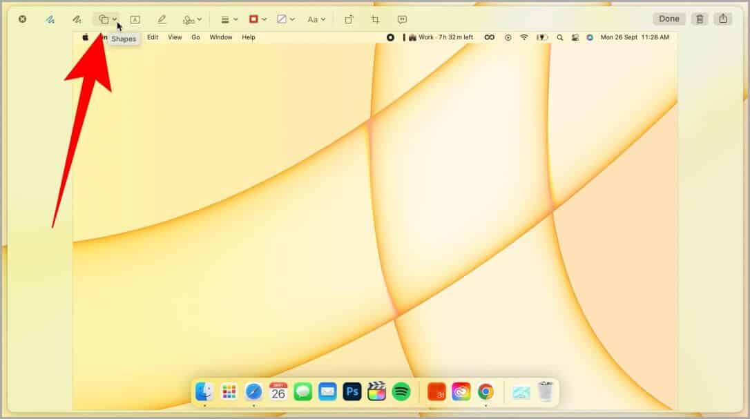 كيفية التقاط لقطة شاشة وإبرازها على نظام Mac - %categories