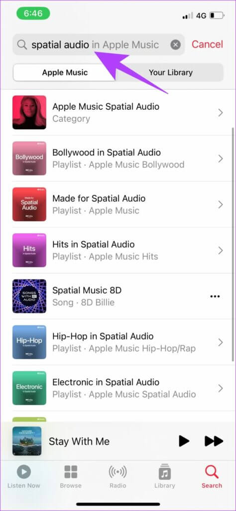 Search-Spatial-Audio-474x1024-1-474x1024 iOS 16: كيفية استخدام الصوت المكاني المخصص على iPhone