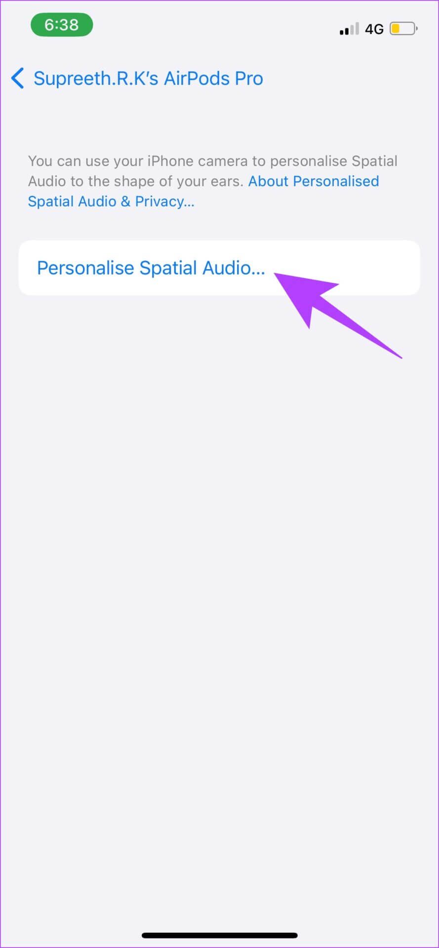 Select-Personalise-Spatial-Audio-889x1920 iOS 16: كيفية استخدام الصوت المكاني المخصص على iPhone