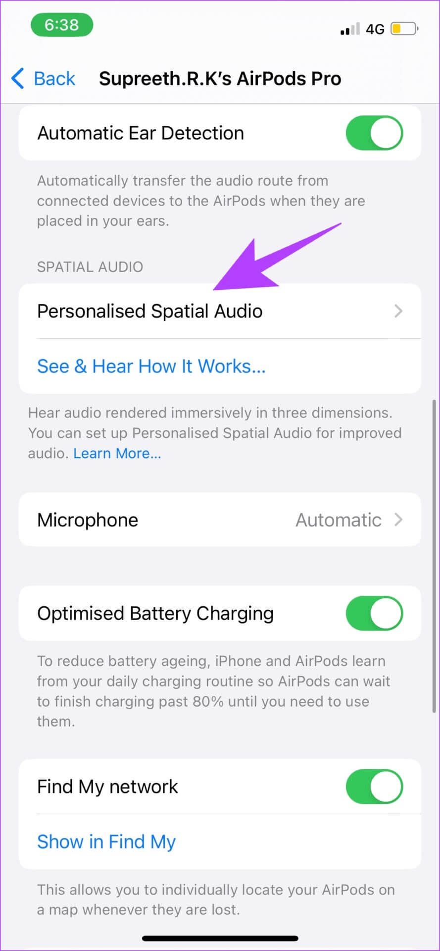 Select-Personalized-Spatial-Audio-889x1920 iOS 16: كيفية استخدام الصوت المكاني المخصص على iPhone