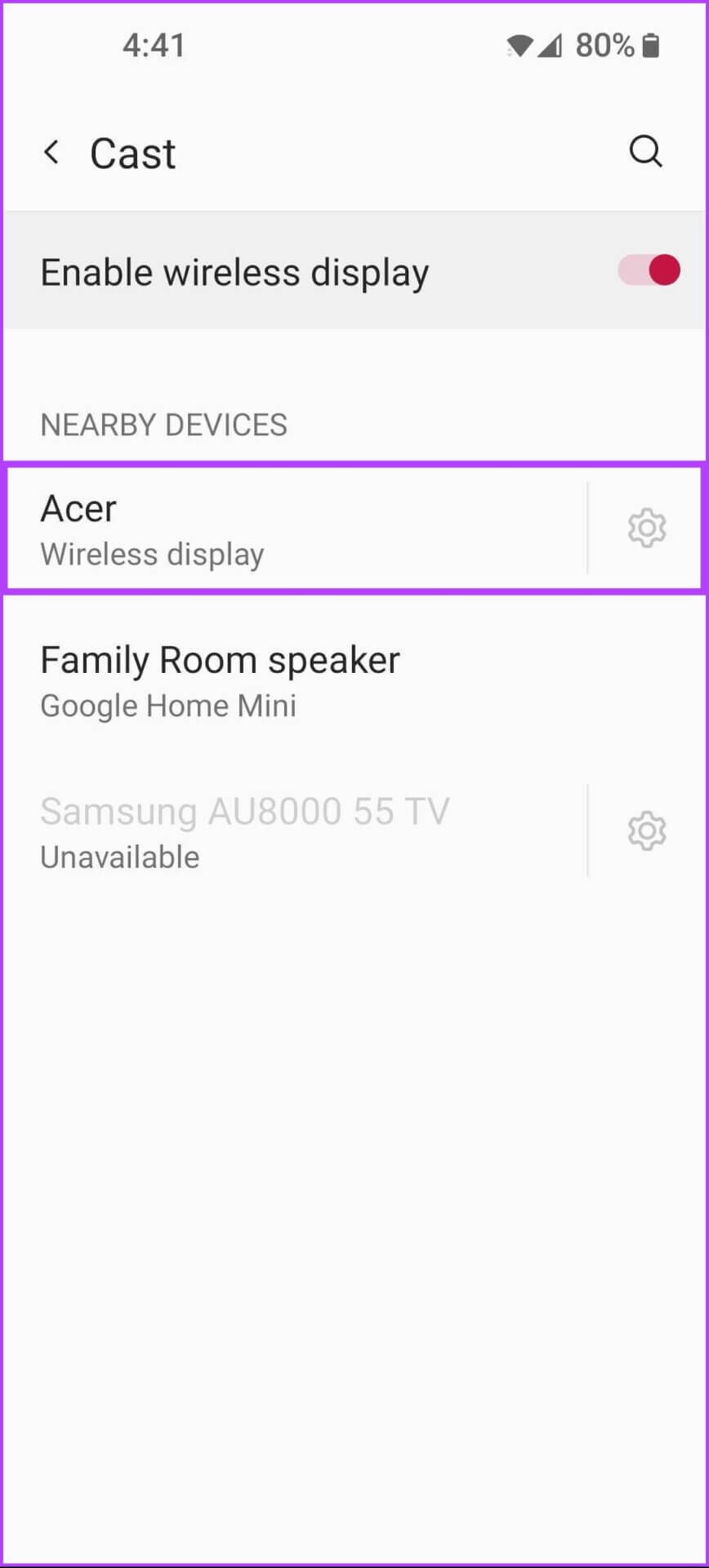 Select-Your-Device-868x1920 كيفية عكس Android لجهاز الكمبيوتر بنظام Windows 11