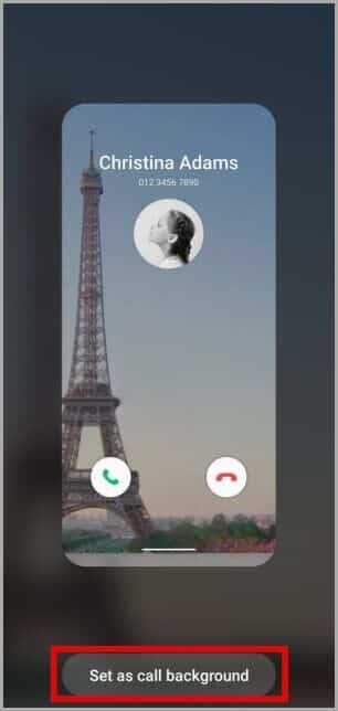 Set-Call-Background-From-Gallery-on-Samsung-Phone-306x644 كيفية تغيير خلفية المكالمات على هواتف Samsung Galaxy