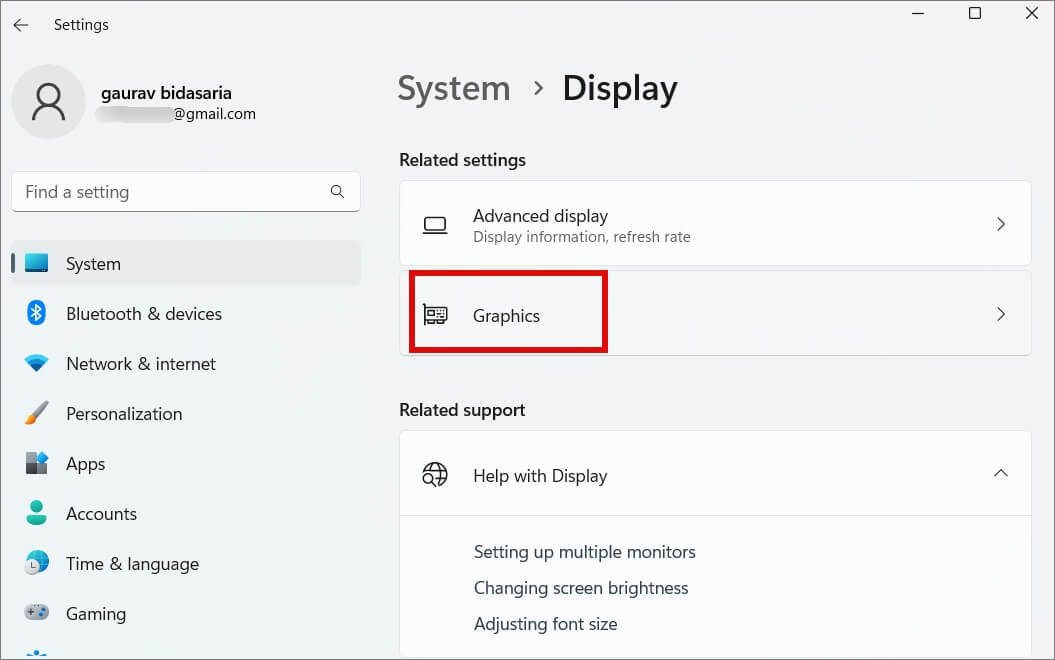 Set-Default-Graphics-Card-on-Windows-11-2-1055x660 طريقتان لتعيين بطاقة الرسومات الافتراضية على Windows 11