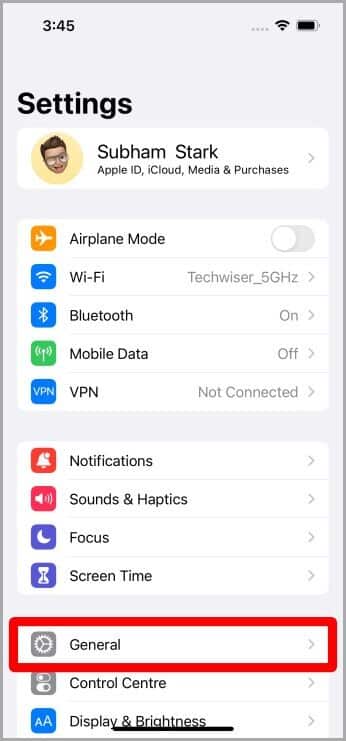 Settings-iPhone-2-346x741 كيفية تغيير تنسيق التاريخ والوقت في iPhone