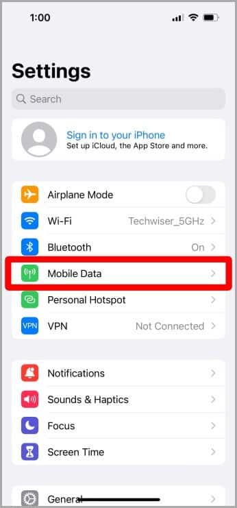 Settings-iPhone-3-346x741 كيفية تشغيل خدمة تجوال البيانات (Data Roaming) على iPhone