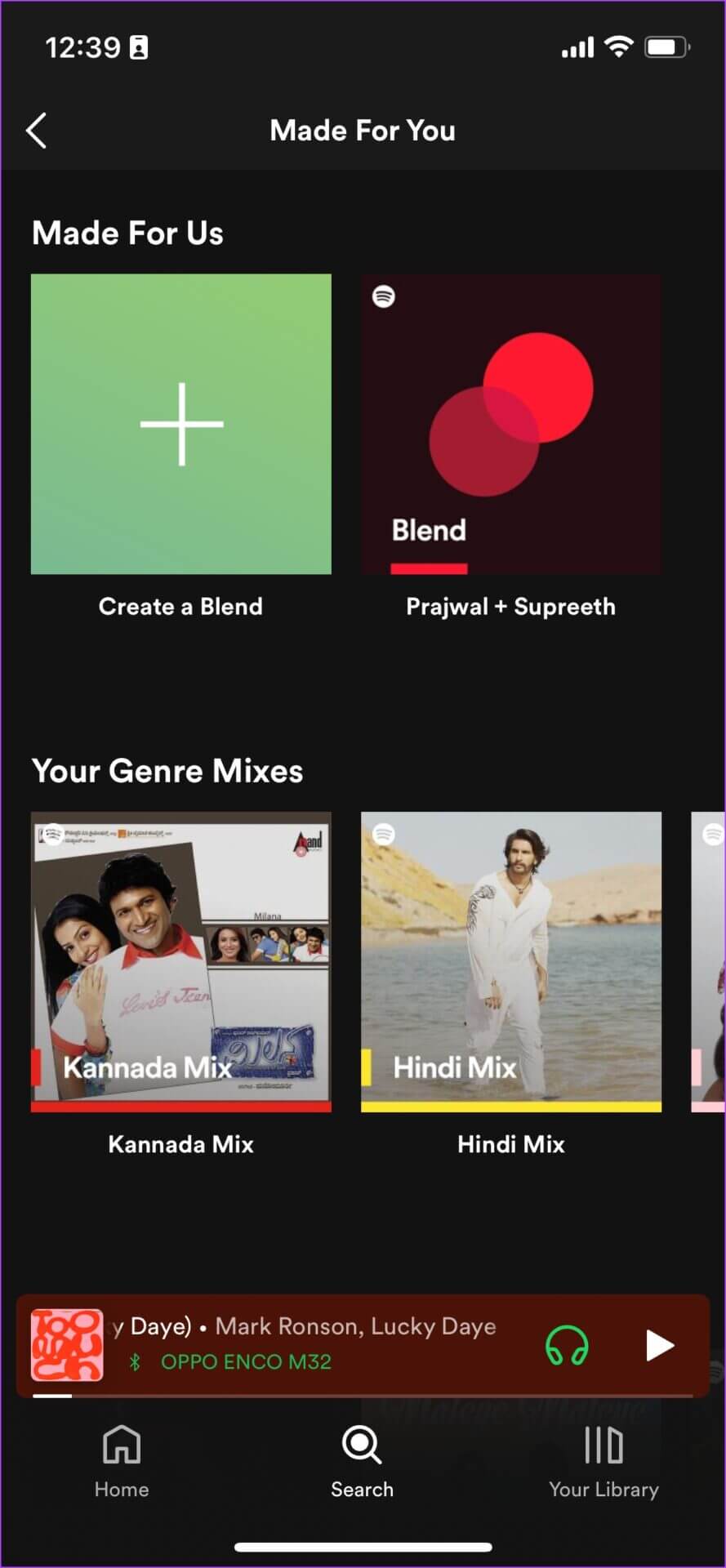 Spotify-Blend-889x1920 مقارنة Apple Music مقابل Spotify: ما هو تطبيق بث الموسيقى الذي سيتم استخدامه في 2025