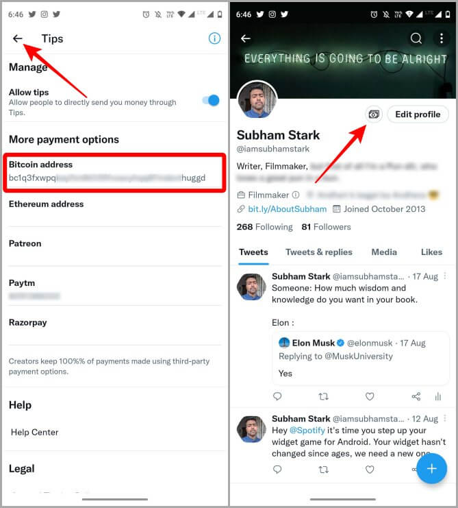 TW6-669x741 كيفية إعداد الإكراميات على Twitter على Android و iOS