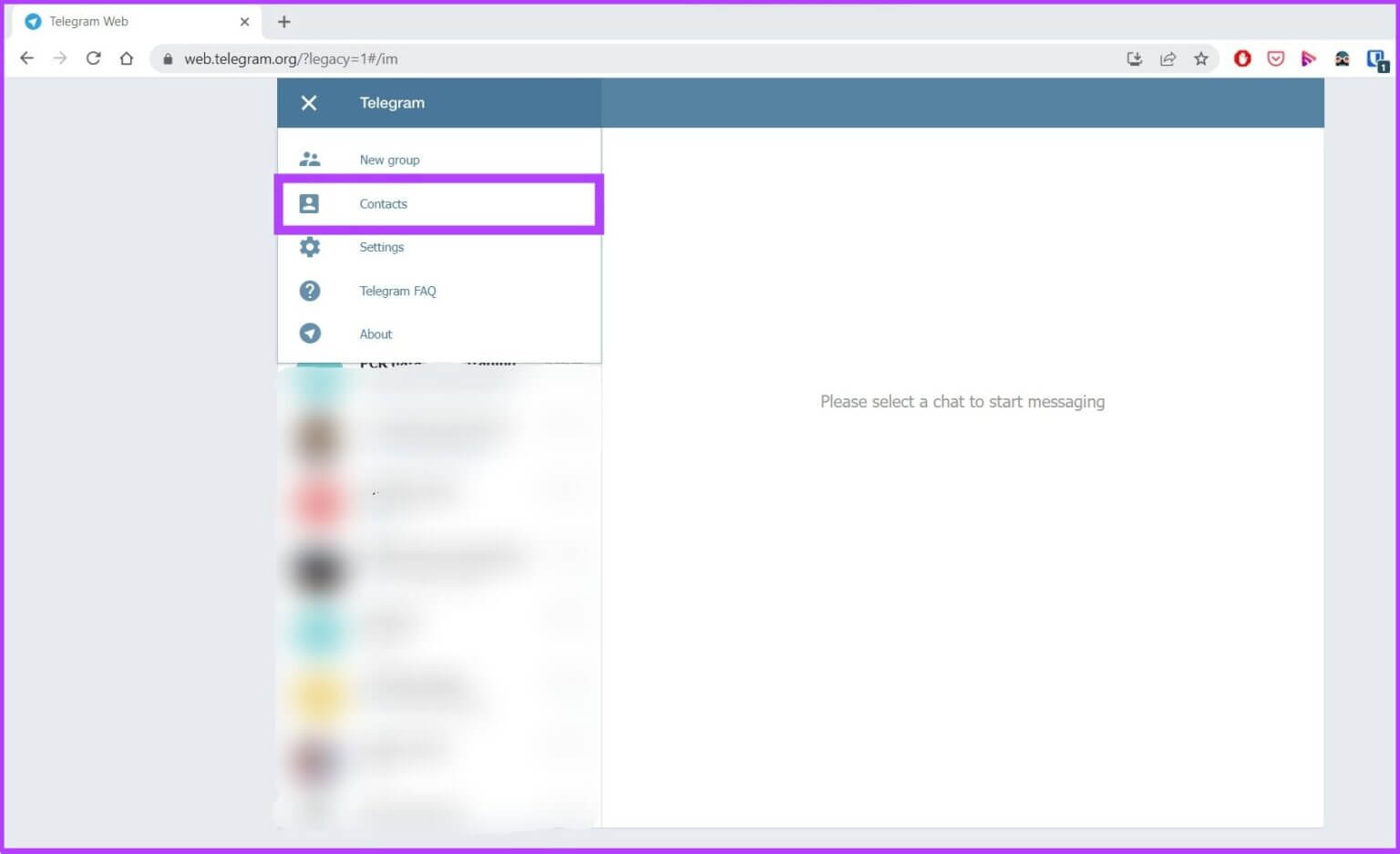 Telegram-Older-Version-Contacts-1536x937-1-1536x937 كيفية حذف جهات اتصال Telegram على iPhone أو Android أو الكمبيوتر الشخصي