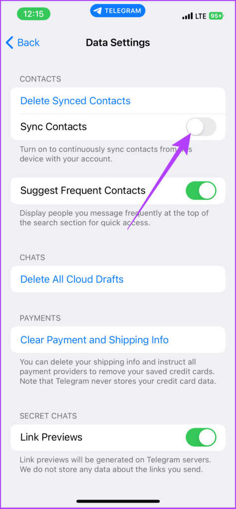 Toggle-off-Synced-Contracts-on-Telegram-475x1024-1 كيفية حذف جهات اتصال Telegram على iPhone أو Android أو الكمبيوتر الشخصي