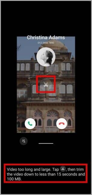 Trim-Video-for-Call-Background-on-Samsung-Phone-306x644 كيفية تغيير خلفية المكالمات على هواتف Samsung Galaxy