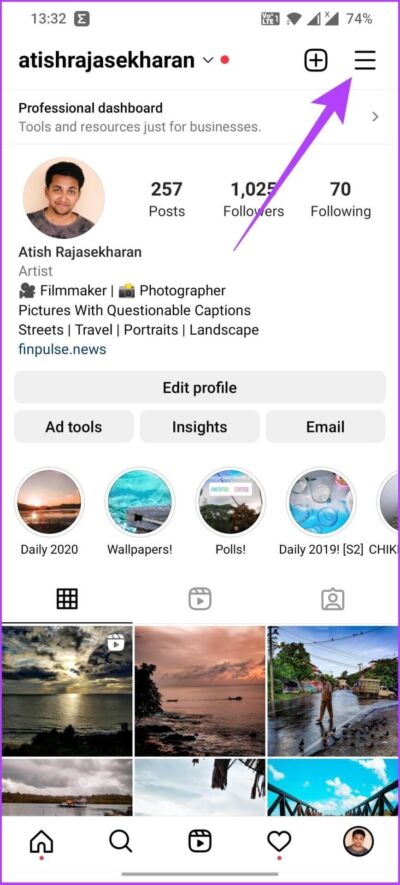 كيفية إيقاف تشغيل حساب الأعمال على Instagram - %categories