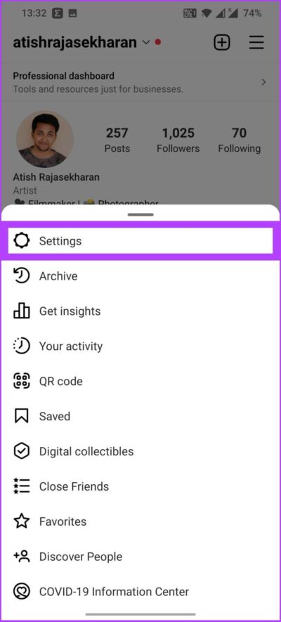 Turn-off-Business-Account-on-Instagram-3-868x1920-e1663831002743 كيفية إيقاف تشغيل حساب الأعمال على Instagram