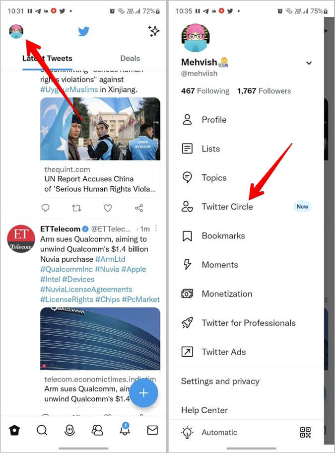 Twitter-Circle-Mobile-Create-675x912 15 شيئًا مهمًا يجب معرفته حول دائرة Twitter