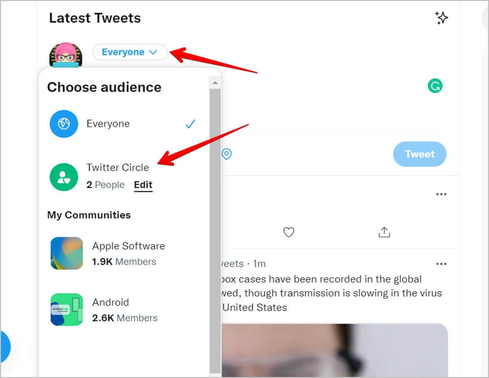 Twitter-Circle-PC-Audience-Selector-1000x775 15 شيئًا مهمًا يجب معرفته حول دائرة Twitter