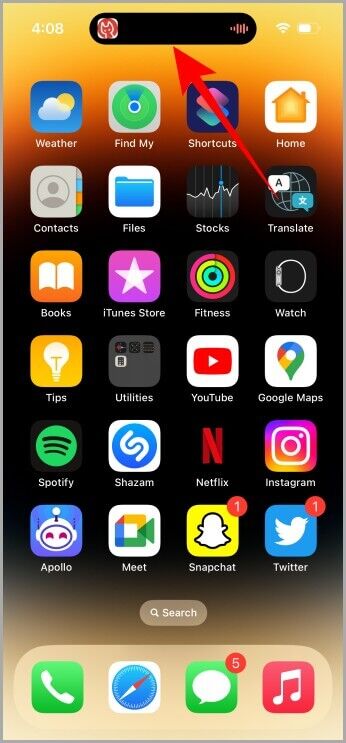 Twitter-Spaces-on-Dynamic-Island-346x743 أكثر من 12 شيئًا مثيرًا يمكنك القيام به مع الجزيرة الديناميكية