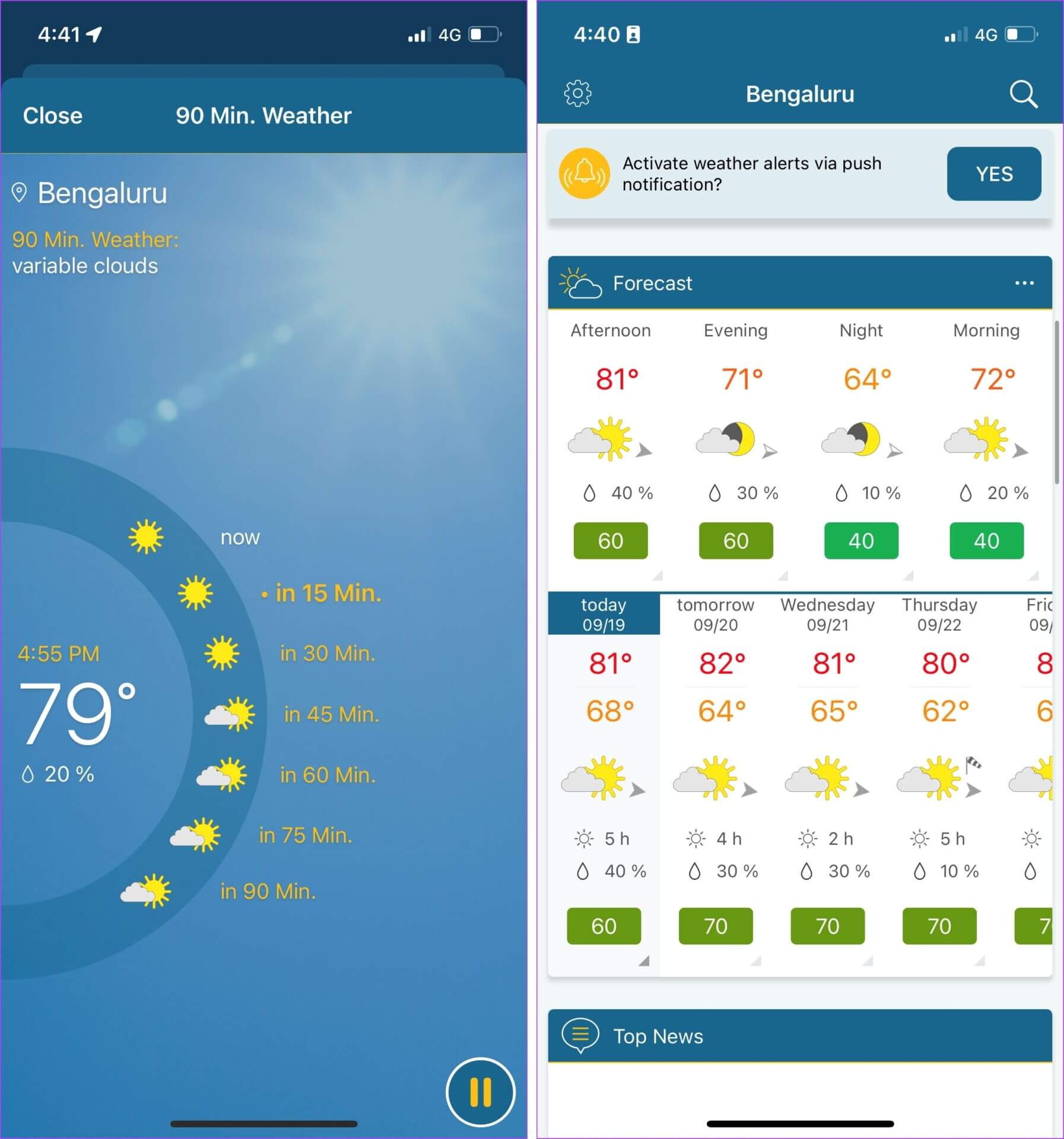 أفضل تطبيقات الطقس المجانية لأجهزة iPhone و iPad - %categories