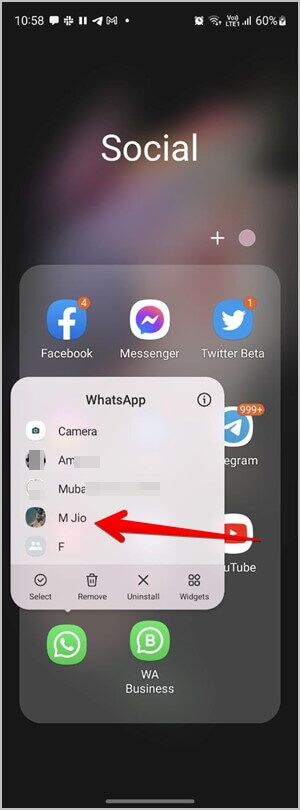 كيفية إضافة رمز دردشة WhatsApp إلى الشاشة الرئيسية على Android و WhatsApp - %categories