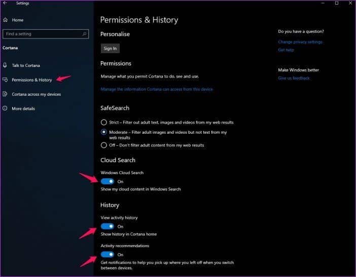 Windows-10-Privacy-Settings-2_4d470f76dc99e18ad75087b1b8410ea9-702x547 5 إعدادات خصوصية Windows 10 يجب تغييرها على الفور