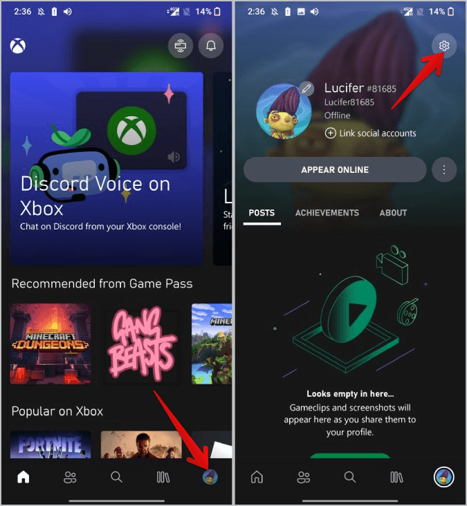 Xbox-mobile-settings كيفية الاتصال واستخدام Discord مع Xbox