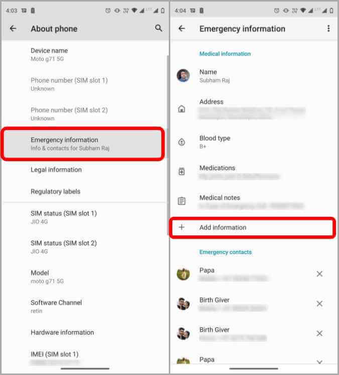 كيفية إضافة جهات اتصال الطوارئ والوصول إليها على شاشة قفل Android - %categories
