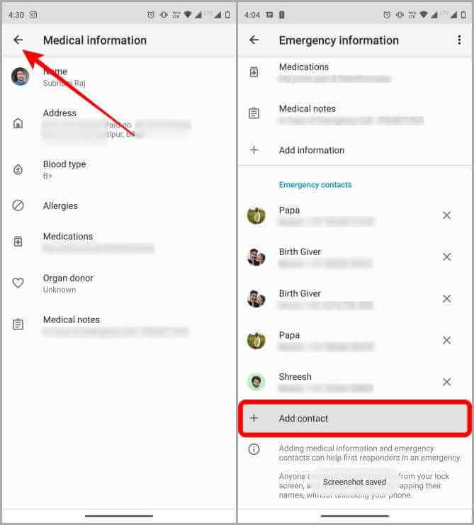 كيفية إضافة جهات اتصال الطوارئ والوصول إليها على شاشة قفل Android - %categories