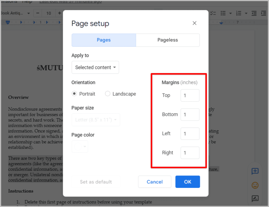 3 façons de modifier les marges dans Google Docs La meilleure maison