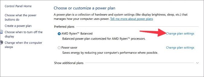 change-plan-settings-675x257 أفضل 8 طرق لتحسين أداء وحدة المعالجة المركزية على Windows 11