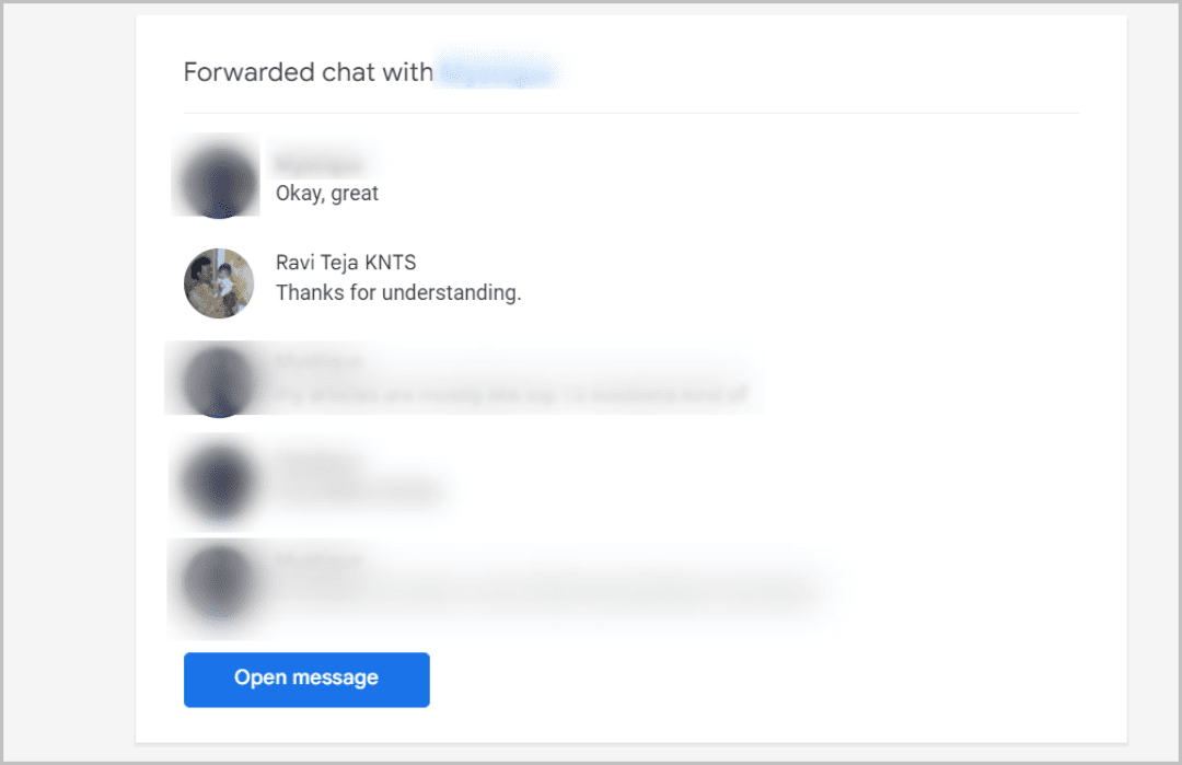 chat-forward-to-inbox كيفية تصدير الدردشة من Google Chat