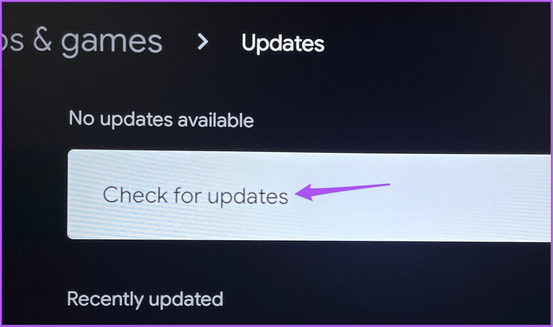 check-for-updates-updates-play-store-android-tv-1920x1135 كيفية تسجيل الخروج من جميع الأجهزة على Spotify مرة واحدة