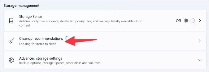 cleanup-recommendations-675x234 أفضل 8 طرق لتحسين أداء وحدة المعالجة المركزية على Windows 11