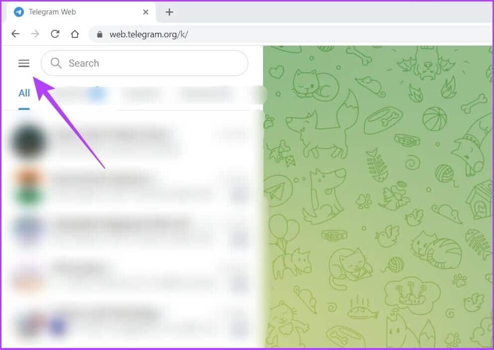 click-on-the-hamburger-menu-on-Telegram-web-993x704 كيفية حذف جهات اتصال Telegram على iPhone أو Android أو الكمبيوتر الشخصي
