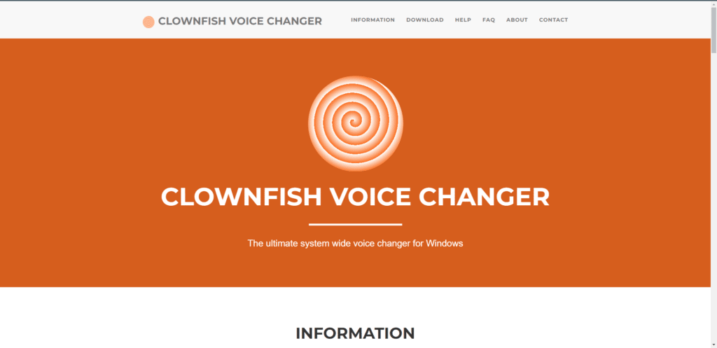clownfish-official-website-1024x497-1 19 أفضل برنامج مجاني لتغيير الصوت على Discord
