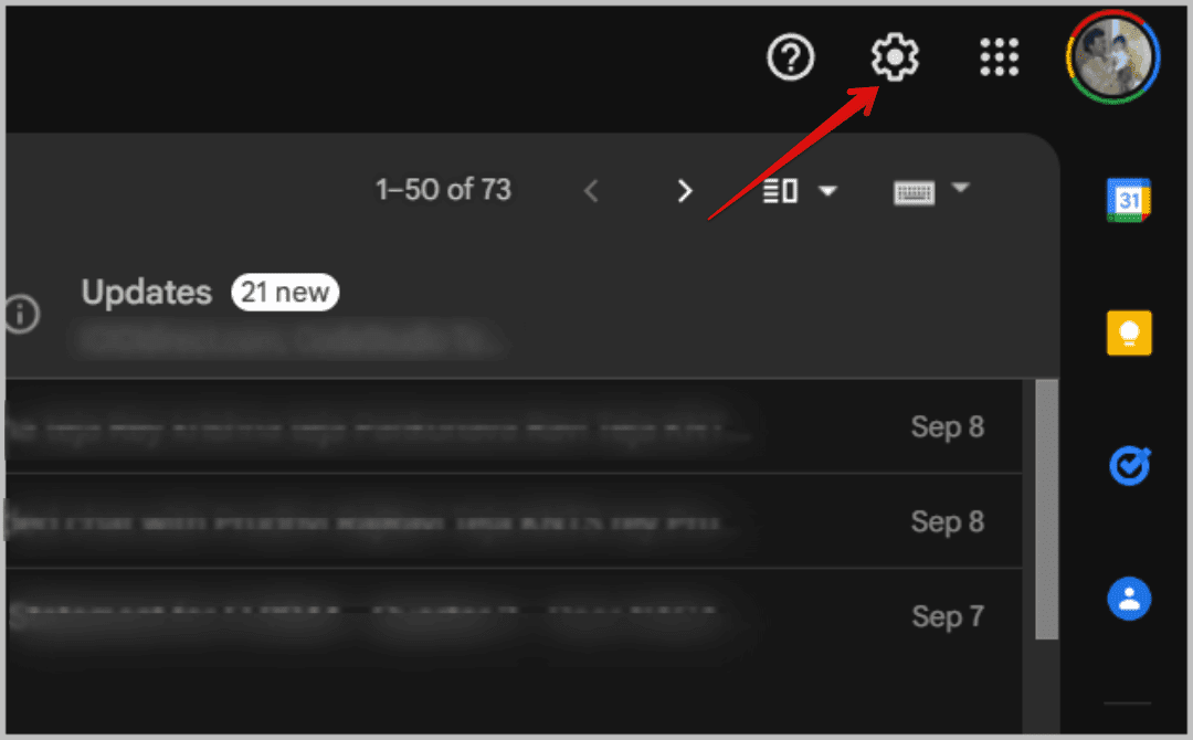 cog-icon-on-Gmail كيفية تصدير الدردشة من Google Chat
