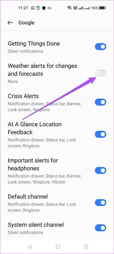كيفية تمكين تنبيهات الطقس القاسي السيء على iPhone و Android - %categories