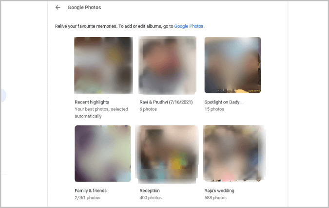 google-photos كيفية تعيين الخلفية وشاشة التوقف على Chromebook