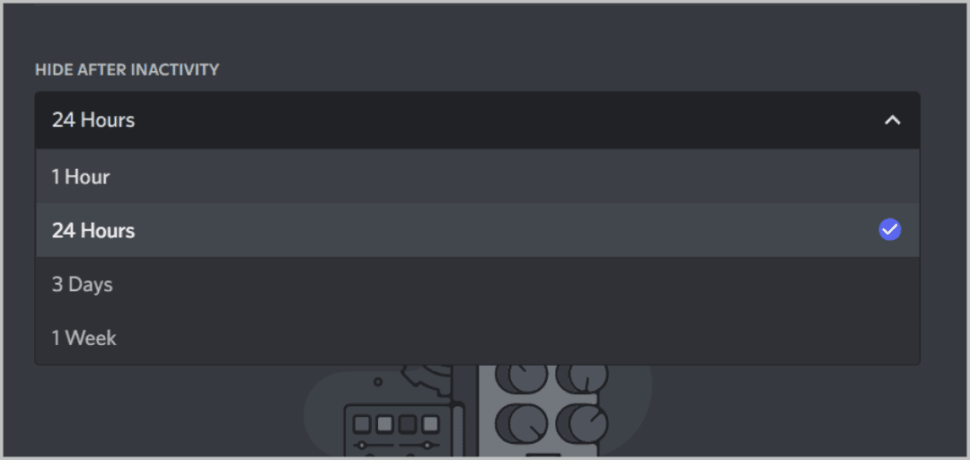 hide-after-inactivity كيفية إنشاء وإعداد واستخدام قناة المنتديات على Discord
