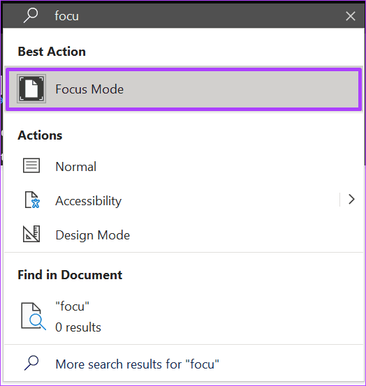 how-to-enable-and-disable-focus-mode-on-microsoft-word-16 كيفية تمكين وتعطيل وضع التركيز في Microsoft Word
