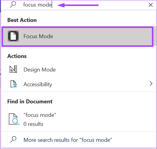 how-to-enable-and-disable-focus-mode-on-microsoft-word-7 كيفية تمكين وتعطيل وضع التركيز في Microsoft Word