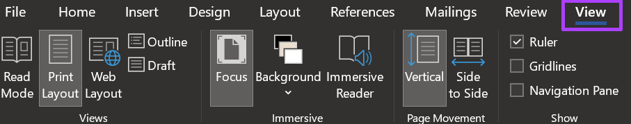 how-to-enable-and-disable-focus-mode-on-microsoft-word-9 كيفية تمكين وتعطيل وضع التركيز في Microsoft Word