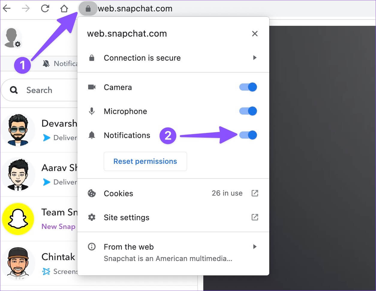 how-to-use-snapchat-on-web-6-1254x970 كيفية إعداد واستخدام Snapchat على الويب