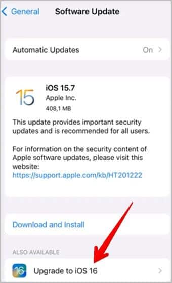 أفضل 16 طريقة لإصلاح خطأ لا يمكن تثبيت iOS 16 - %categories