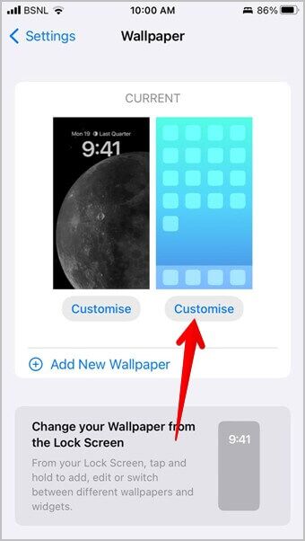 iOS 16의 잠금 화면과 홈 화면에 다른 배경화면을 설정하는 방법 - %categories