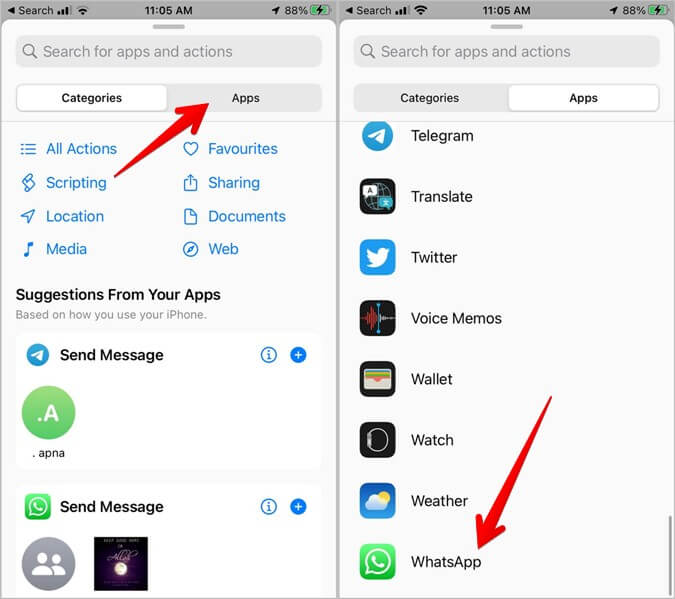 كيفية إضافة رمز دردشة WhatsApp إلى الشاشة الرئيسية على Android و WhatsApp - %categories