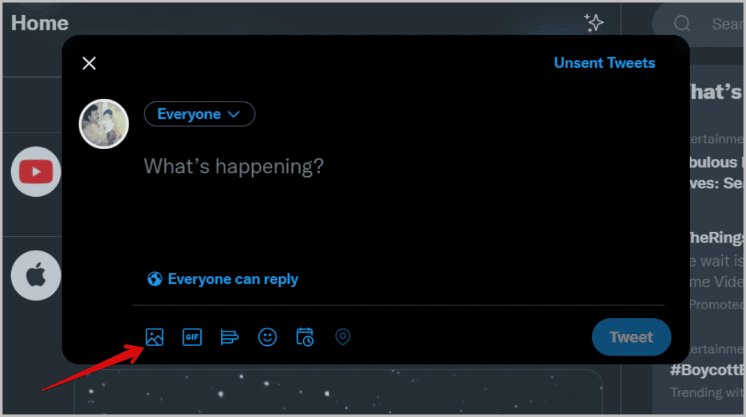 image-icon-on-Twitter كيفية عرض ونشر وتصفية المحتوى الحساس على تويتر