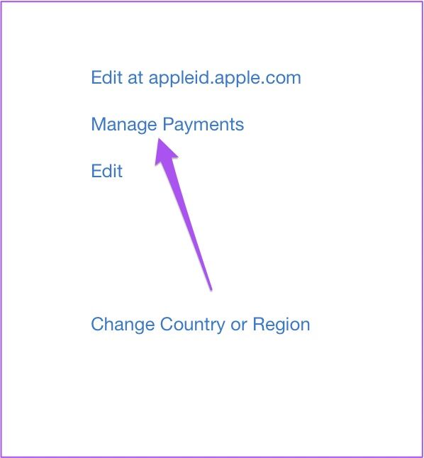 manage-payments-account-settings-mac-app-store-598x646 أفضل 7 طرق لإصلاح عدم عمل تطبيق Apple TV على Amazon Fire TV Stick