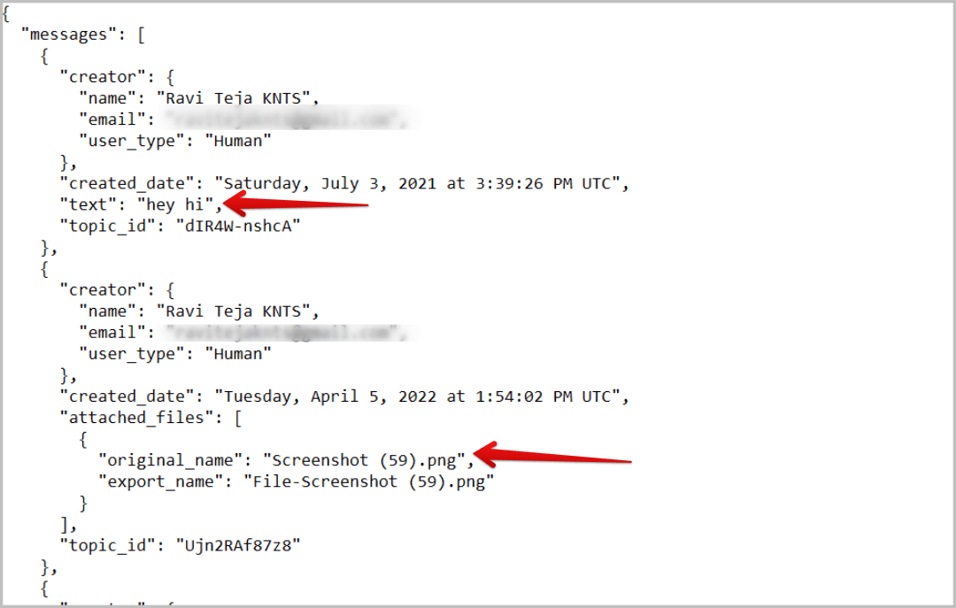 messages-in-json-file-google-chat كيفية تصدير الدردشة من Google Chat