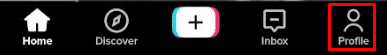 move-to-your-profile- كيفية الجمع بين اثنين من مسودات TikTok