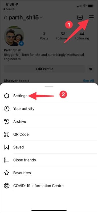 open-instagram-settings-1-340x736 أفضل 10 طرق لإصلاح عدم تشغيل Instagram لمقاطع الفيديو تلقائيًا